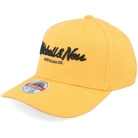Mitchell & Ness - Amarillo adjustable Gorra - Pinscript Classic Red Yellow/Black Adjustable @ Hatstore