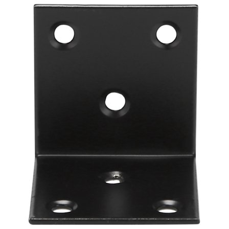 Hyldebeslag i rustfrit stål, vinkelbeslag, L-formet tungt metalhjørnebeslag