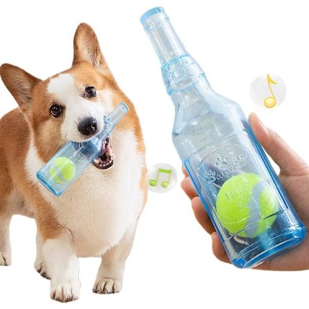 Uforgængelige Pibende Hundelegetøj - Tygelegetøj & Bidelegetøj til Små, Mellemstore & Store Hunde, Perfekt Fødselsdagsgave