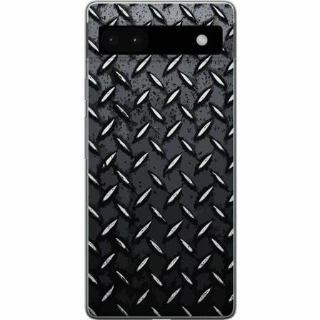 Google Pixel 6a Genomskinligt Skal Metalliskt Mönster