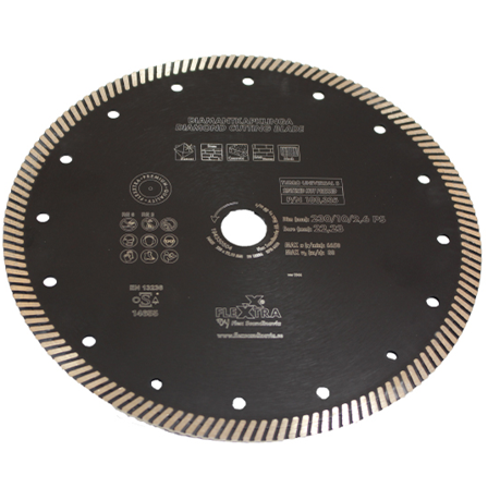 Flexxtra 100335 Diamantskæreskive 230 mm, Maskintilbehør & forbrugsvarer