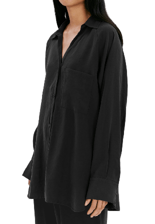 ELVINE Milena W ́s Blouse Blusar Dam Svart L