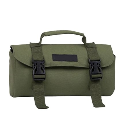 Oppbevaringspose for kassettkomfyr GS 600, multifunksjonell lerretspose for gasskomfyr med dobbel sikkerhetsspenne