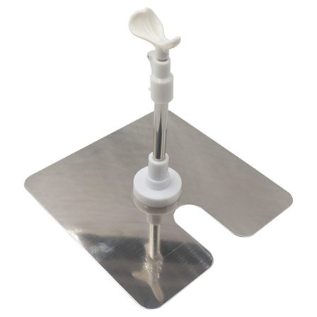 Dukkestativ Rustfrit Stål Display Justerbar Holder Dukker Universal Tilbehør