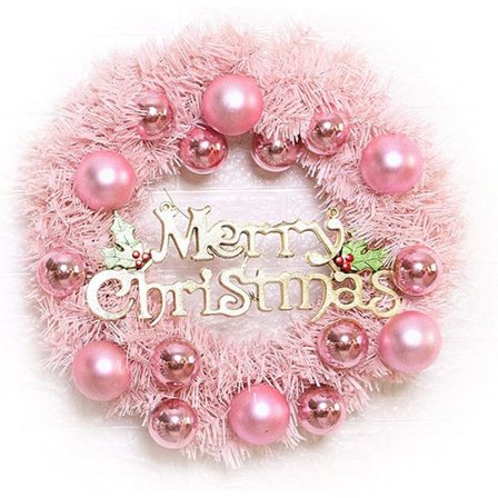 Julekrans Dørkrans Veggkrans 30CM Kunstig Juledørkrans Julekrans