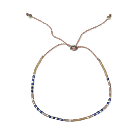 Syster P Code Bracelet Silver, Just Breathe Armband Dam Silver ONESIZE