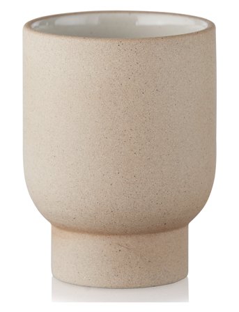 Cup, Tall, Clay Sand Beige Studio About