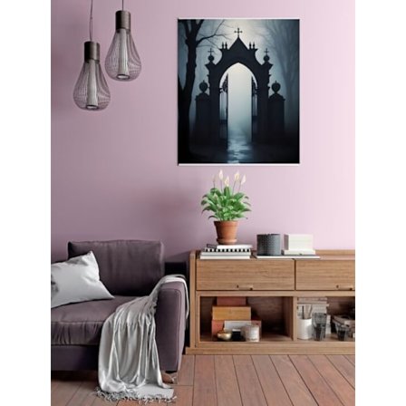 Mystiska Gateway Affisch 30×40 CM