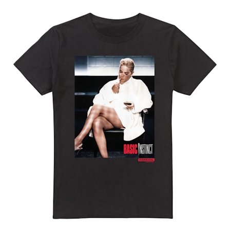 Basic Instinct Herr Smoking T-Shirt XL Svart
