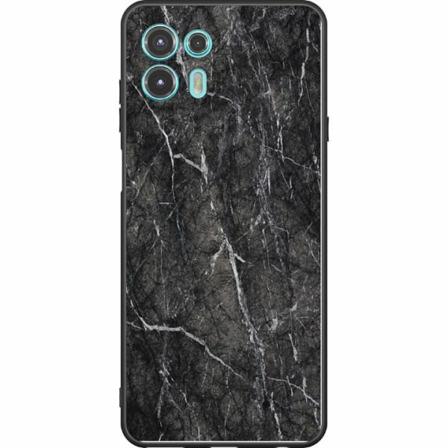 Motorola Edge 20 Lite Svart Skal Marmor Svart
