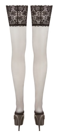 Stay-upit pitsireunalla - Cottelli Collection Stockings