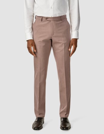 Shaping New Tomorrow - Essential Suit Pants - Dusty Lilac Melange - Regular Fit - Herre - Størrelse 32/32