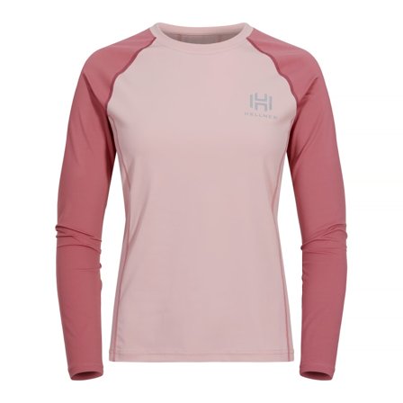 Hellner Jutsa LS Top Women's Women long-sleeved training tops Pink S