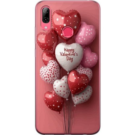 Kompatibelt Mobilskal till Huawei Huawei Y7 (2019) Valentinballonger