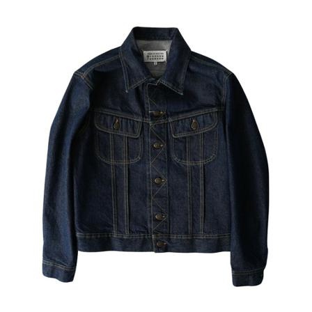 Maison Margiela, Denim Jacket Blauw, Heren, Maat:XS