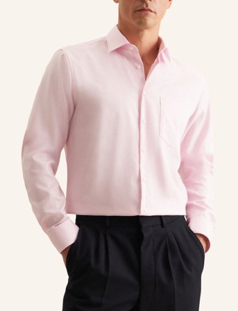 Seidensticker New Kent Combi Cuff - Pink - 45