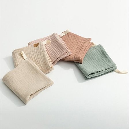 Baby Muslin Vaskekluter Spytt Håndkle Baby Burping Cloth