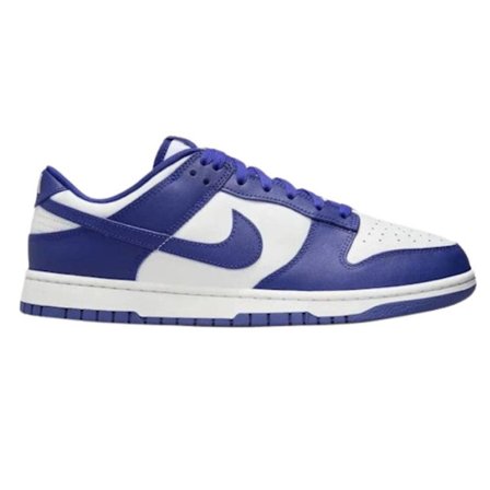 Nike Herr Dunk Retro Läderskor 7 UK Blå/Vit