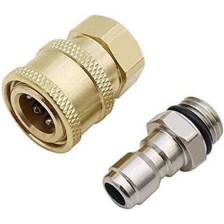 1/4'' Painepesurin pikaliitin messinkiadapteri korkeapainepesurin liittimet korkeapainevesipistoolille