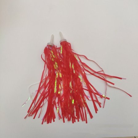 Barn Cykel Tofsar Cykel Decor Ribbon RÖTT