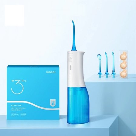 W3 Pro Vann Flosser Tenner 4 Type Dyse Cleaner Oral Irrigator Type-c Opladbart Renser