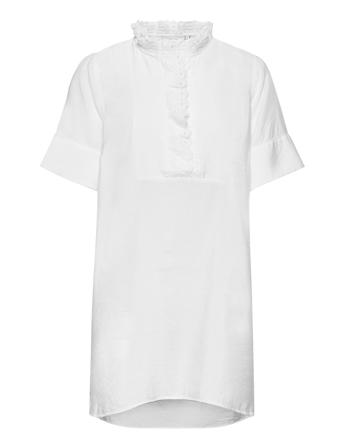 Shirt With Ruffels White Coster Copenhagen