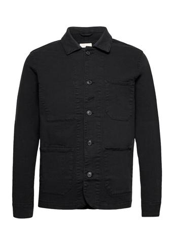 Slhjackson Cotton Jacket W Black Selected Homme