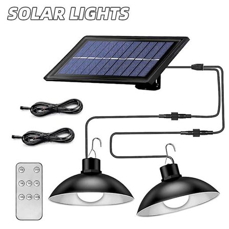 Solcelle-hængelamper Udendørs Indendørs Dæmpbar Ip65