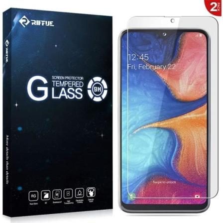 Samsung A20e hærdet glas, [pakke med 2] skærmbeskytter film glasskærm anti-brud, anti-ridse til Samsung Galaxy AI1436