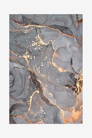 Malerifabrikken - Juliste Elements 4 - Harmaa - Julisteet - - Homeroom