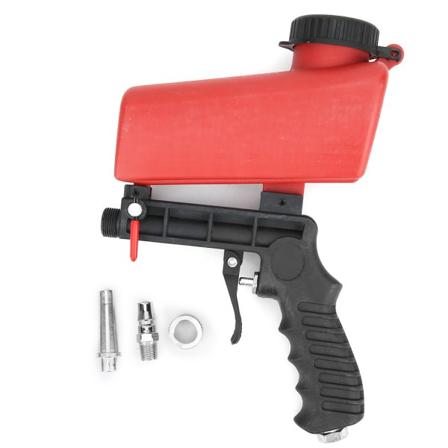 Pneumaattinen hiekkapuhalluspistooli Pieni kädessä pidettävä hiekkapuhalluskone 90PSI