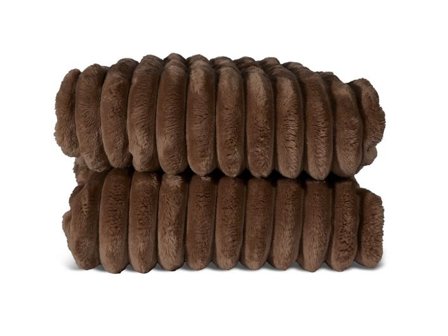 Pläd Esther brun Sagaform - Lyreco - Profilsortiment - Julprodukter - Julprodukter