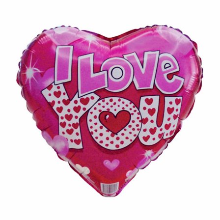 Gaggs Folieballong I Love You 45 cm