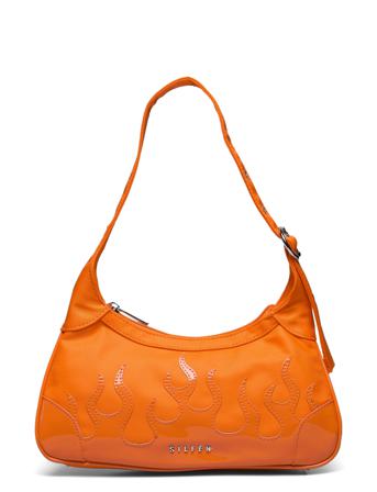 Shoulder Bag Thora - Flame Skulderveske Veske Oransje Silfen