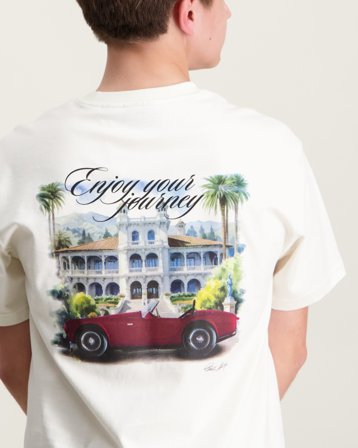 Kids ONLY OSJSHELBY RLX SS LIC TEE Hvit T-skjorter Gutt - Kids Brand Store