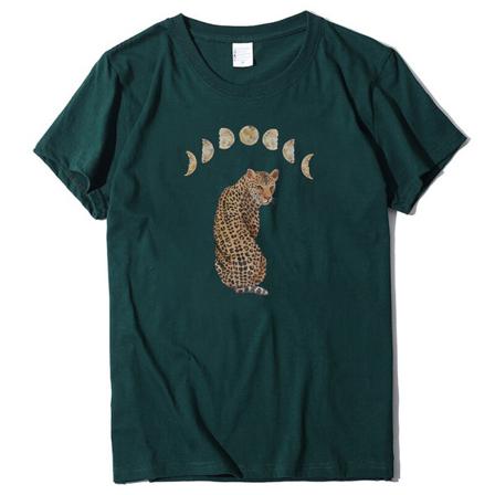 T-shirt Med Printed För Damer Med Print