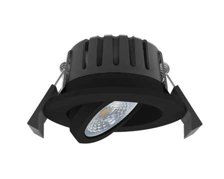 Westal WLD-FR72 Flex Downlight 7 W, 650 lm Svart, Belysning