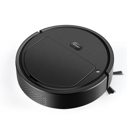 Robotstøvsuger, robotstøvsuger med automatisk boost, 5,5 cm supertynd, selvrensende, ideel til rengøring af kæledyrshår, tæpper, fliser, hårde gulve