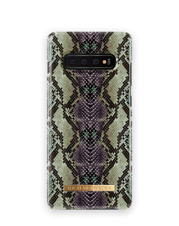 Female deksel, Galaxy S10+ Forest Python, iDeal of Sweden