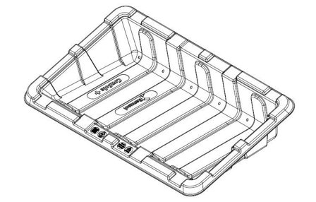 SYNERGY 21 Solarmodul/Solarpanel Halterung Modell Wanne