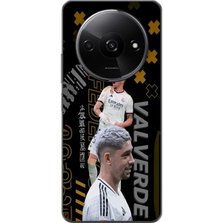 Kompatibel Mobilcover til Xiaomi Redmi A3 Federico Valverde Real Madrid Uruguay fodbold midtbanespiller hurtig teknisk fleksibel energisk spiller, der