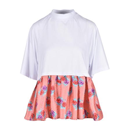 Msgm, T-Shirts Wit, Dames, Maat:M