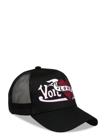 Von Dutch | Multi Patches Black Trucker Von Dutch | ONE SIZE