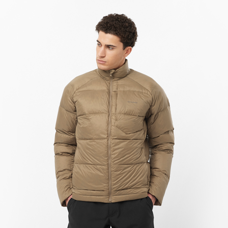 Salomon - Jacken Bekleidung Outline Down Jacket M - Shitake