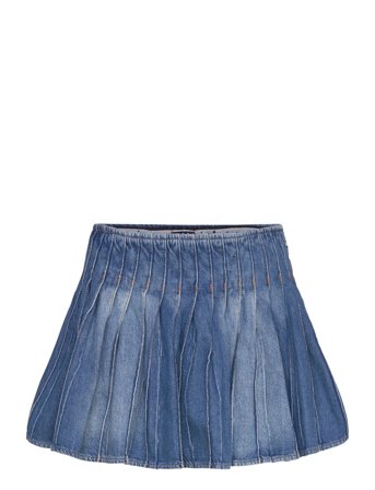 Tommy Jeans | Tommy Girl Pleated Denim Skirt | M