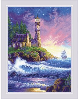 Stickpackung Leuchtturm