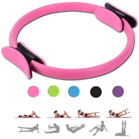 15 Tum Pilatesringar Yoga Pilates Magic Circle Pilates Ultra Fit Träningsmotstånd Fitness