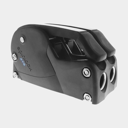 Rope Clutch Spinlock XTS Clutch Black, double, for Ø6 - 10 mm line