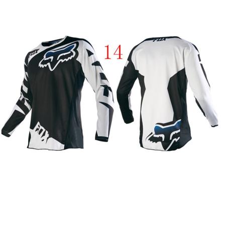 Sommer mænds FOX downhill tøj cykel hurtigtørrende åndbar langærmet T-shirt style 3 S