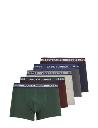 Jacoliver Trunks 5 Pack Noos Grey Jack & J S